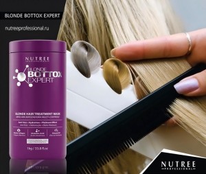 Blonde Bottox Expert Результат процедуры До и После Ботокс для волос